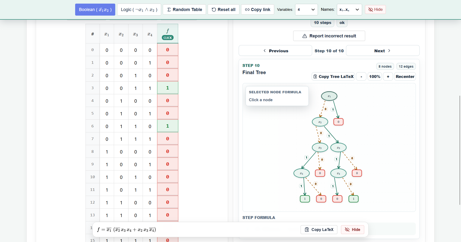 BDD Solver